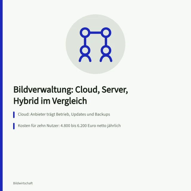 Vergleich von Bildverwaltungssystemen für Cloud, Server und Hybrid. Bildverwaltung Systeme im Vergleich für Cloud, Server und Hybrid
