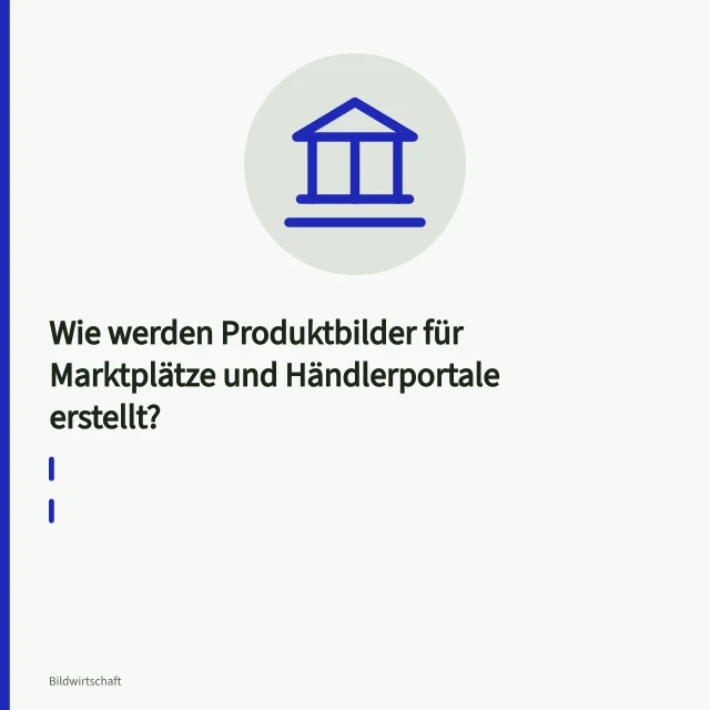 Produkt wird im Studio vor weißem Hintergrund für Marktplatzbilder fotografiert. Wie werden Produktbilder für Marktplätze und Händlerportale erstellt?
